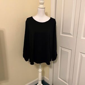 Chico’s Ultimate Tee Black Size 3/XL